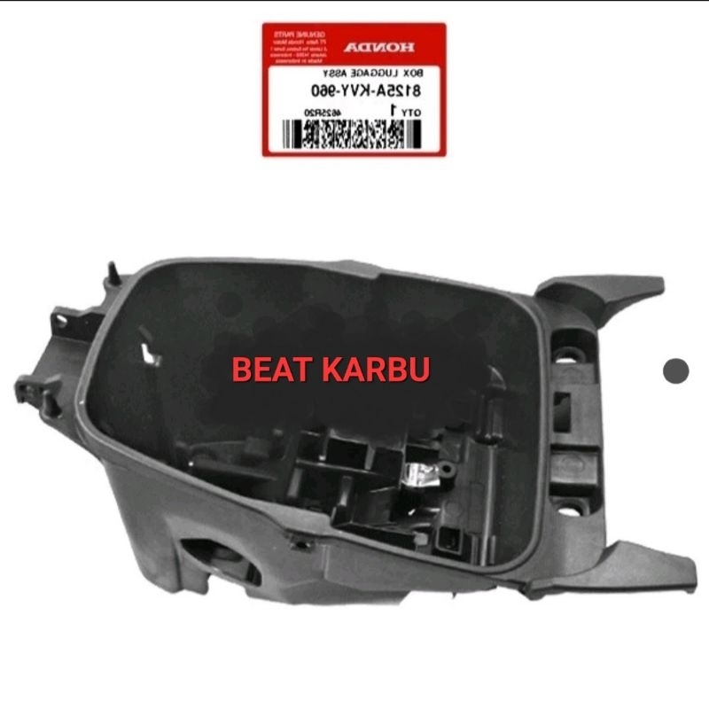 BOX LUGGAGE BOX BAGASI JOK BEAT KARBU ORIGINAL