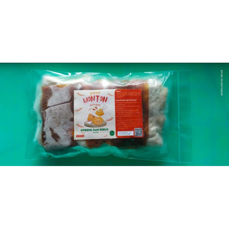

Wonton Instant Enak Murah isi 20 pcs