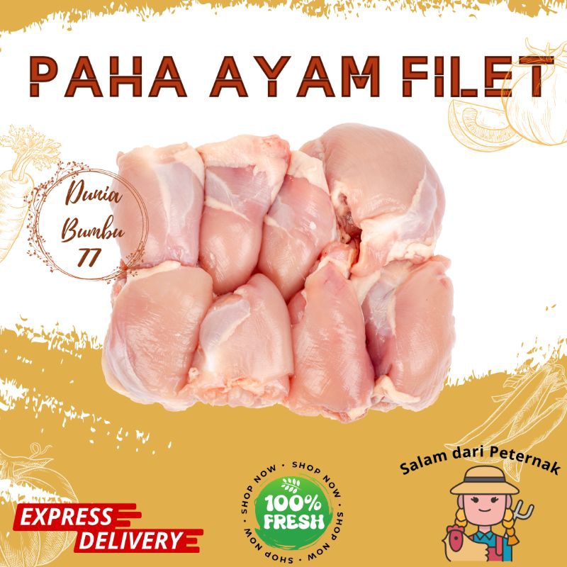 

Paha Ayam Filet 1 Kg