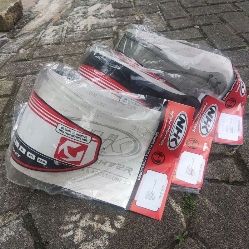 VISOR NHK S1 GP PRO ORIGINAL | KACA HELM NHK S1 GP PRO PNP KE NHK R1 ELITE/R1 MAX ORI SNI