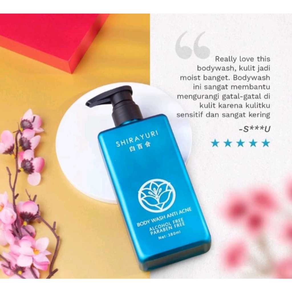 Shirayuri Anti Bacterial Anti Acne Body Wash