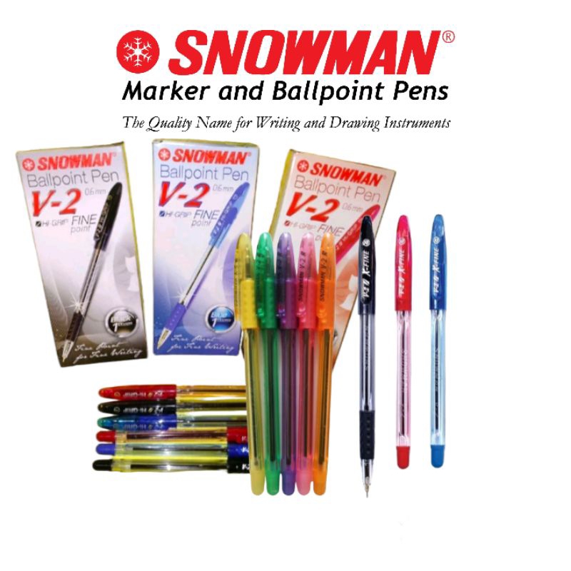 

BOLPEN SNOWMAN V-2 TEBAL 0.6MM