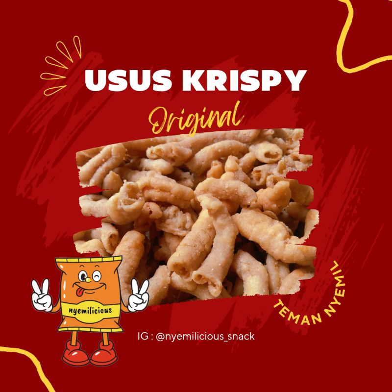 

Kripik Usus 60gr - Nyemilicious