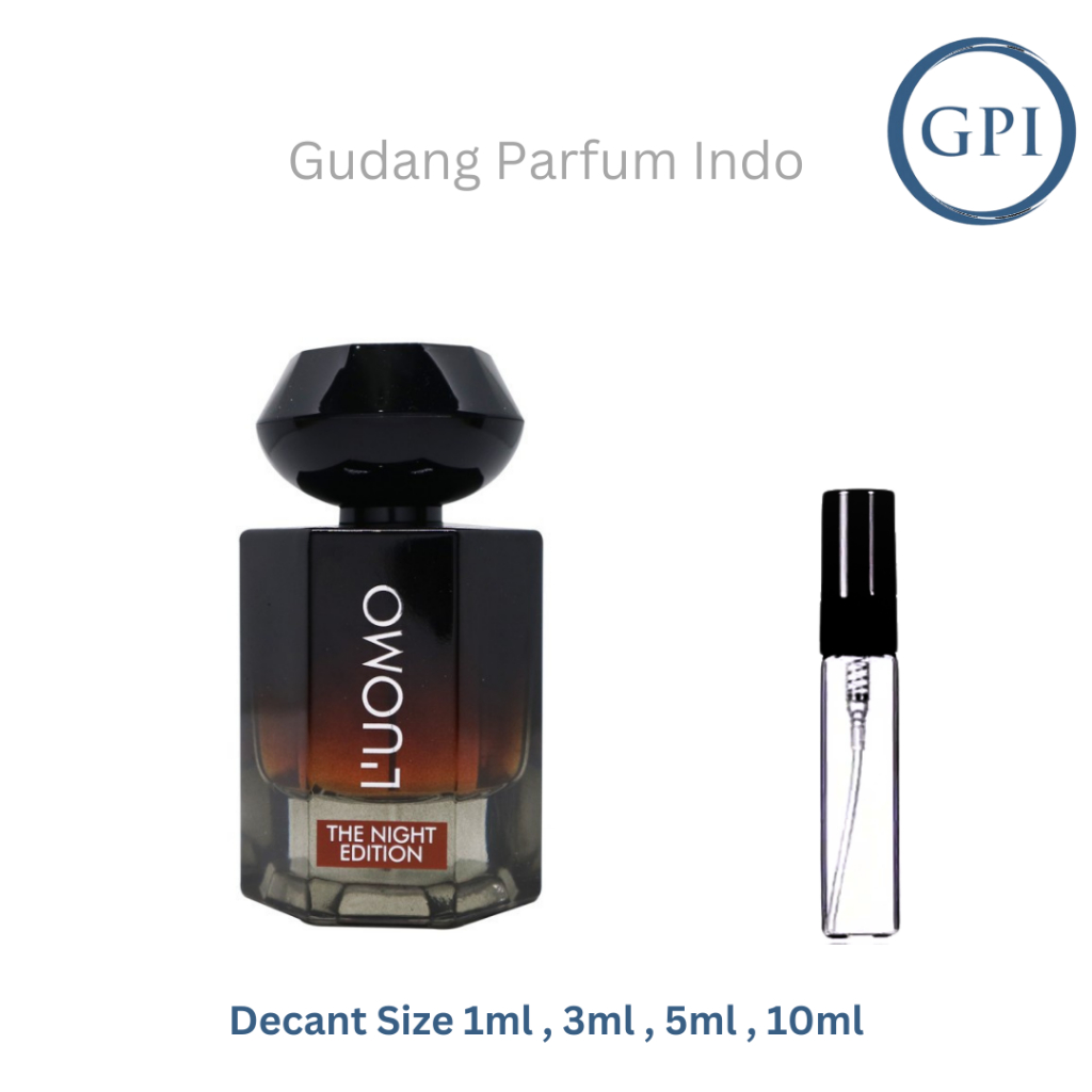Decant Parfum Fragrance World FW L'Uomo The Night Edition EDP For Men