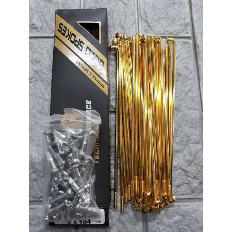 JARI JARI RUJI RING 17 RING 18 MEGAPRO GL PRO TIGER TDR GOLD CHROME ORIGINAL