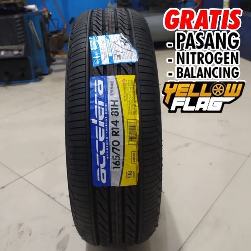 Ban Mobil R14 165/70 Merk Accelera Ecoplush 165 70 R14 Free Pasang Dan Balancing Di Toko