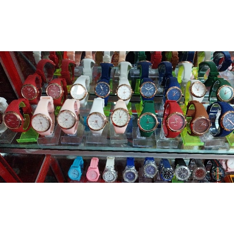 jam tangan guess rubber