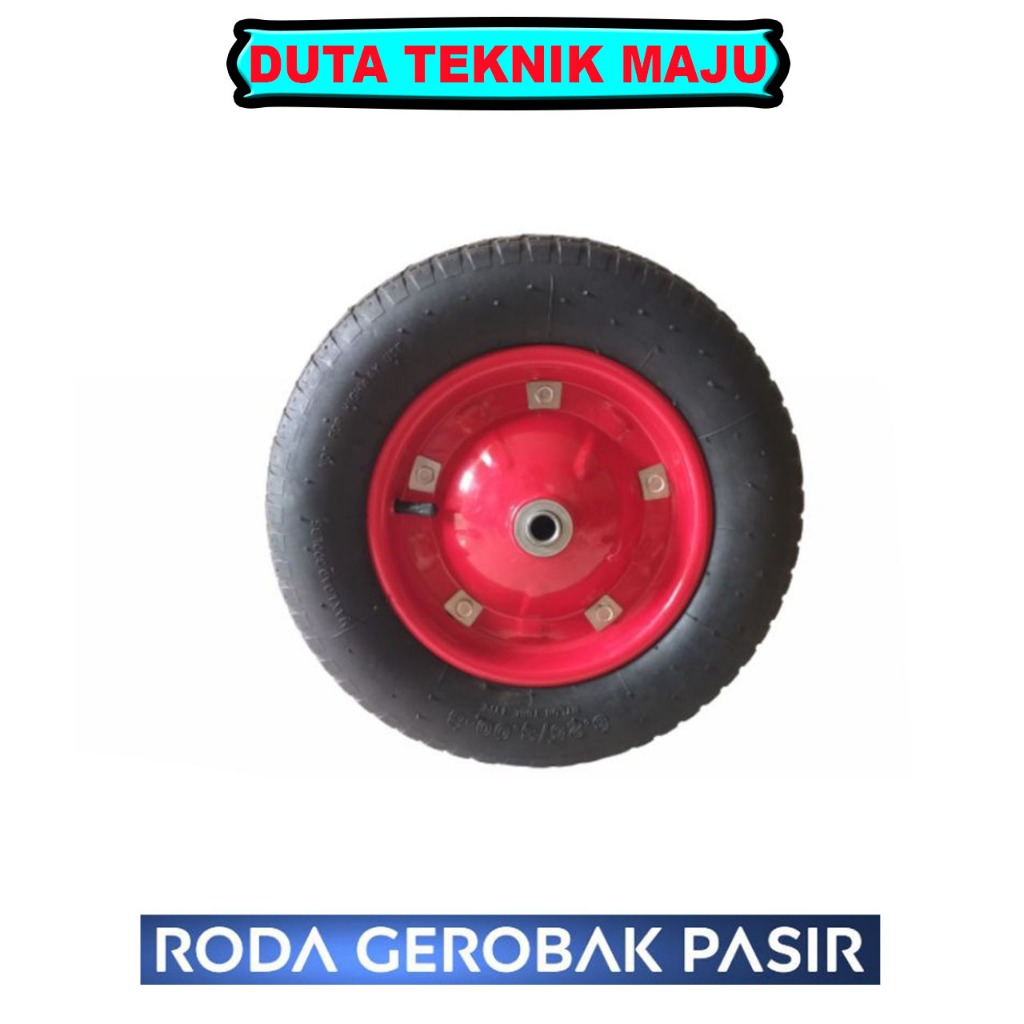 NEW RJS BAN ARCO RODA GEROBAK DORONG SORONG PASIR KARET / BAN HIDUP / RODA BAN GEROBAK PASIR