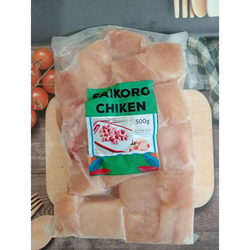

saikoro chicken/ dada potong dadu 500gr