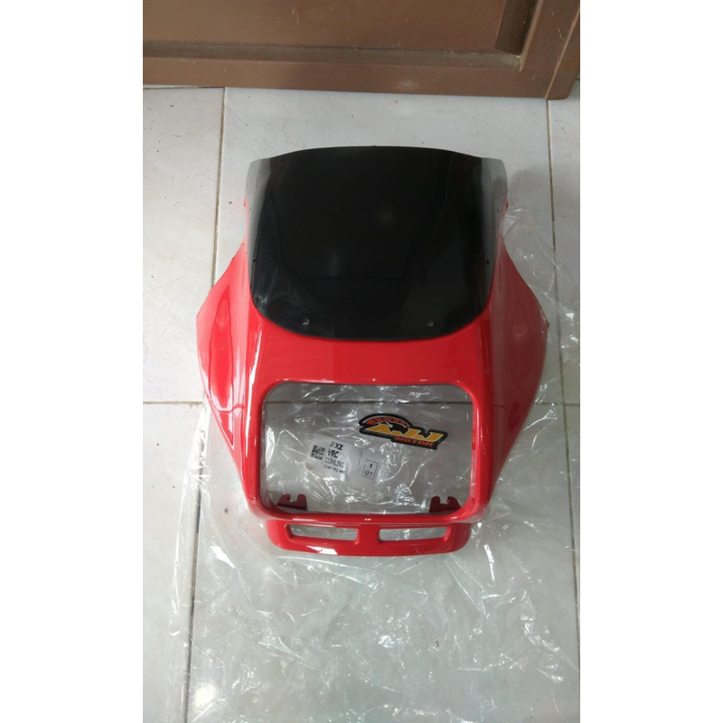 batok depan RXZ MILE merah batok krodong depan RXZ lama asli import malaysia