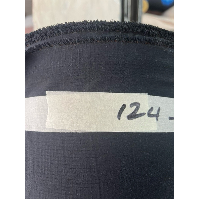 KAIN DESPO STRCH  SERAT RIPSTOP/KOTAK WARNA HITAM