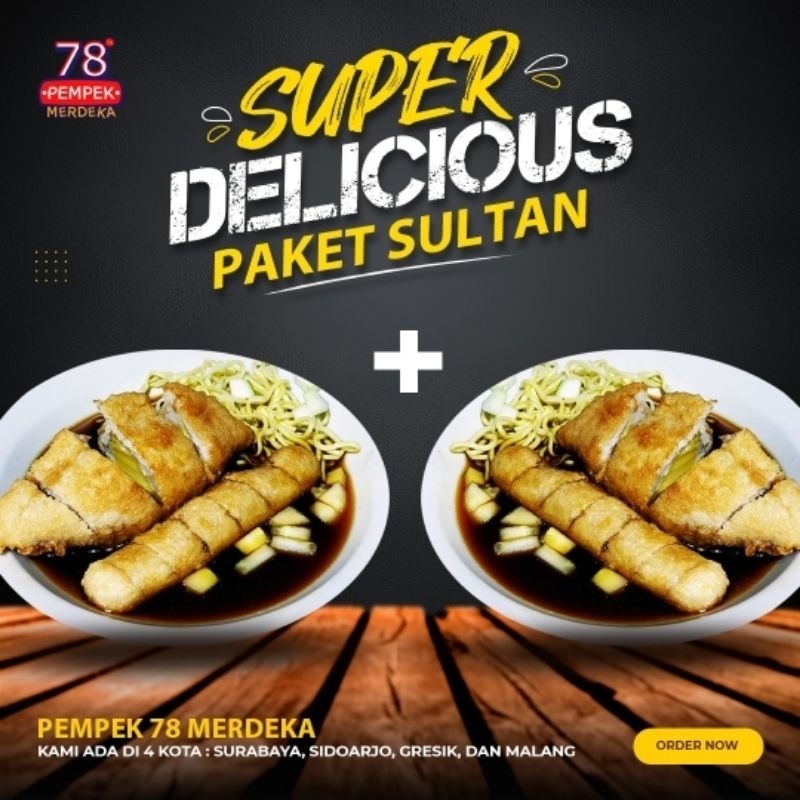 

Pempek Paket Sultan