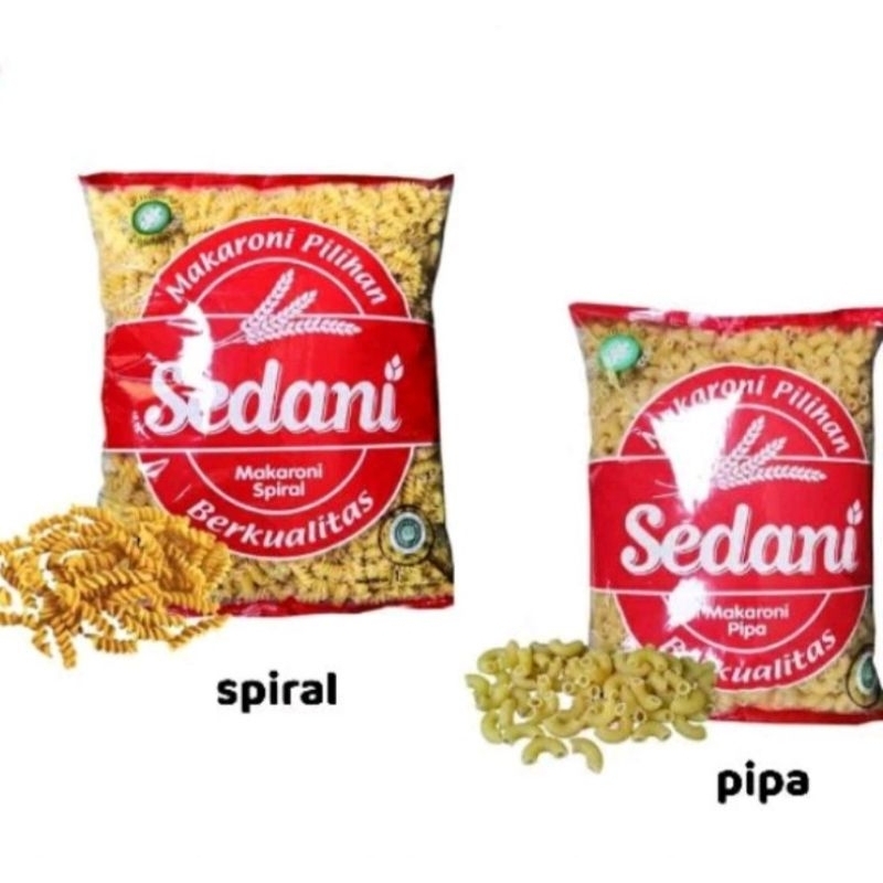 

1 DUS MAKARONI SEDANI 1 KG [10 PAK]