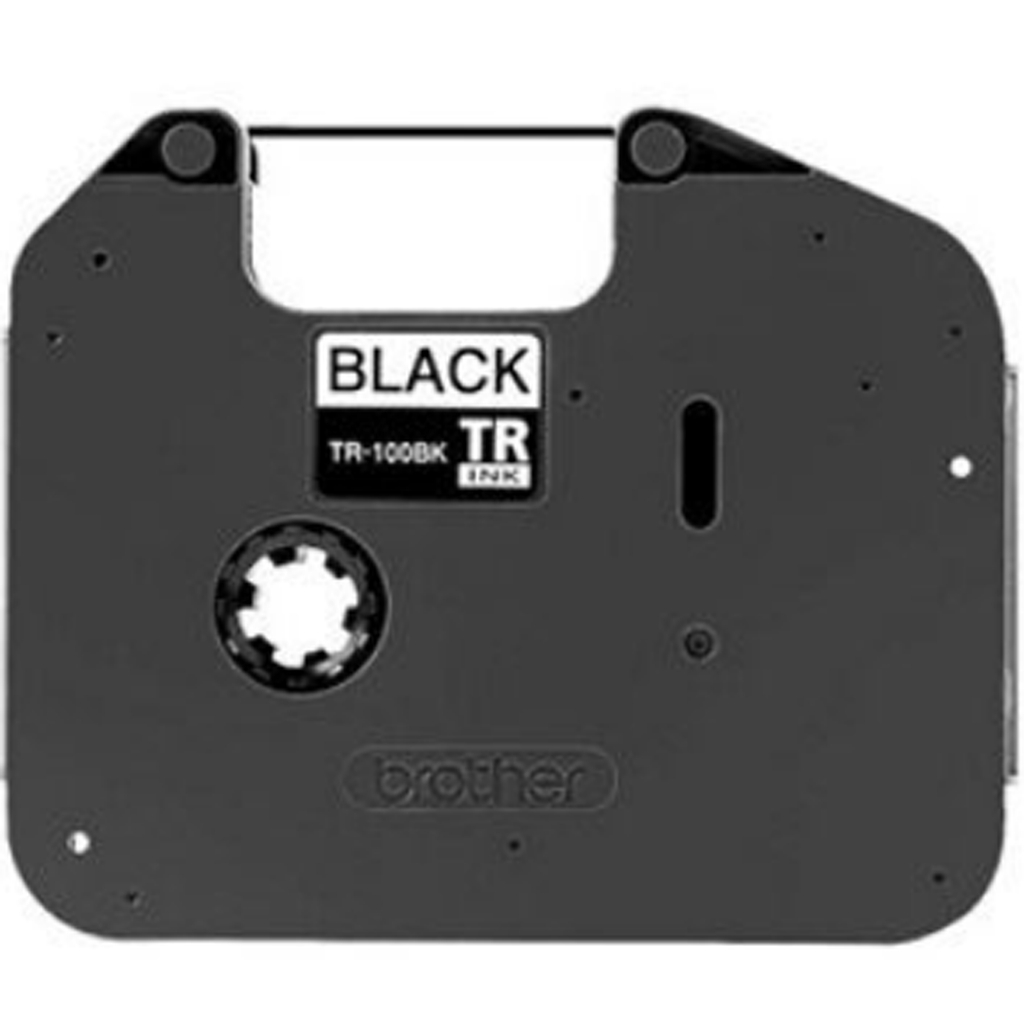 

Brother TR-100BK/Brother Printer labeI InkRibbon for PT-E800T&E850TKW