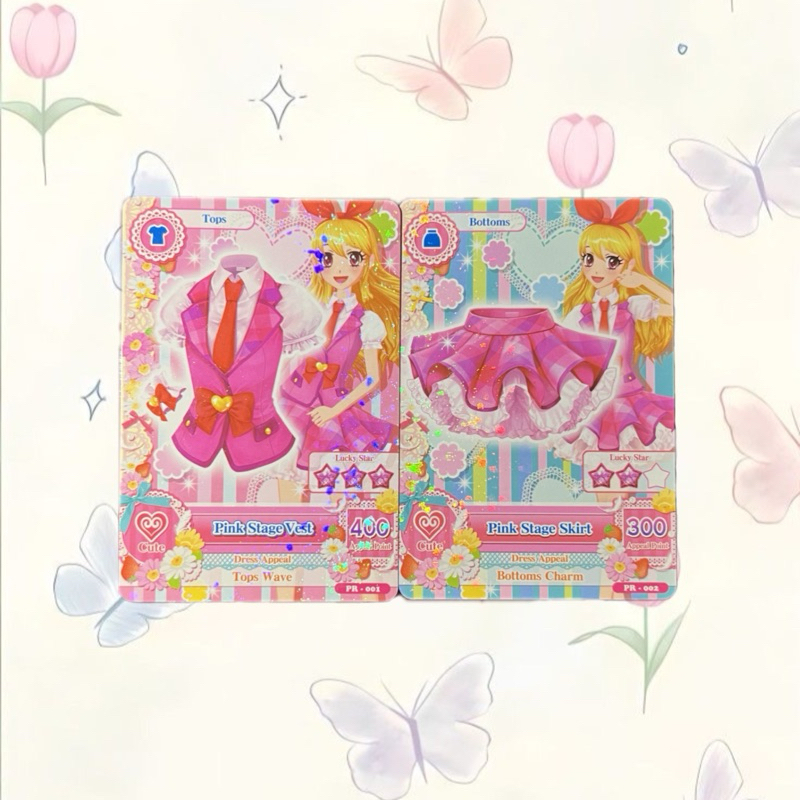 Aikatsu Pink Stage Set