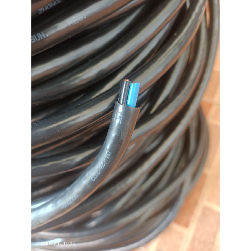 Kabel 2×10awg 600V VW-1 2×6mm / Kabel Panel Surya / Kabel Power