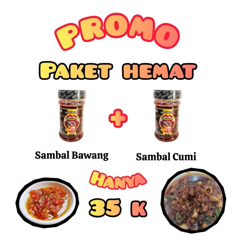 

Sambal Bawang + Sambal Cumi Promo Paket Hemat Murah