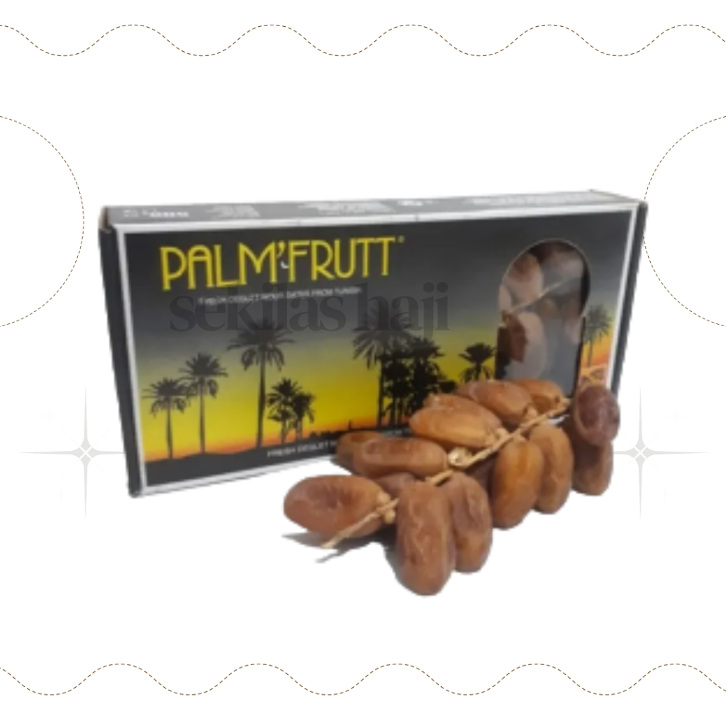 

kurma falm frutt/kurma tunis tangkai kemasan 500 gram