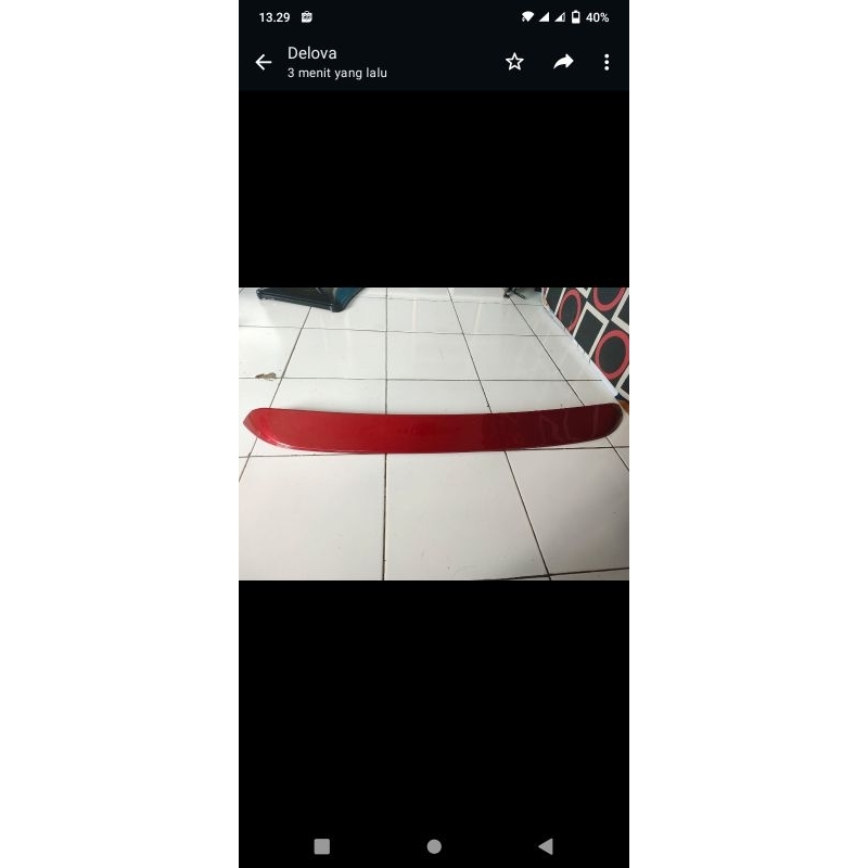 spoiler belakang Agya Ayla TRD 2023 original