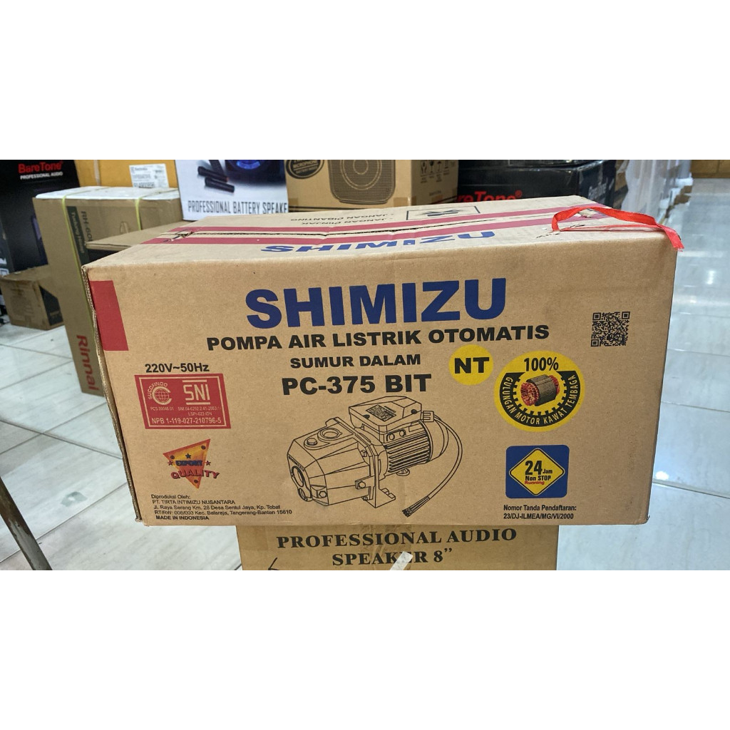 Pompa Air Listrik Otomatis Shimizu PC - 375 BIT