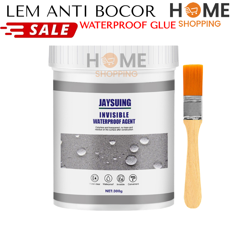 [HS] LEM JAYSUING ANTI BOCOR 300GR + KUAS CAT / LEM JAYSUING ORIGINAL ANTI BOCOR / JAYSUING LEM ANTI
