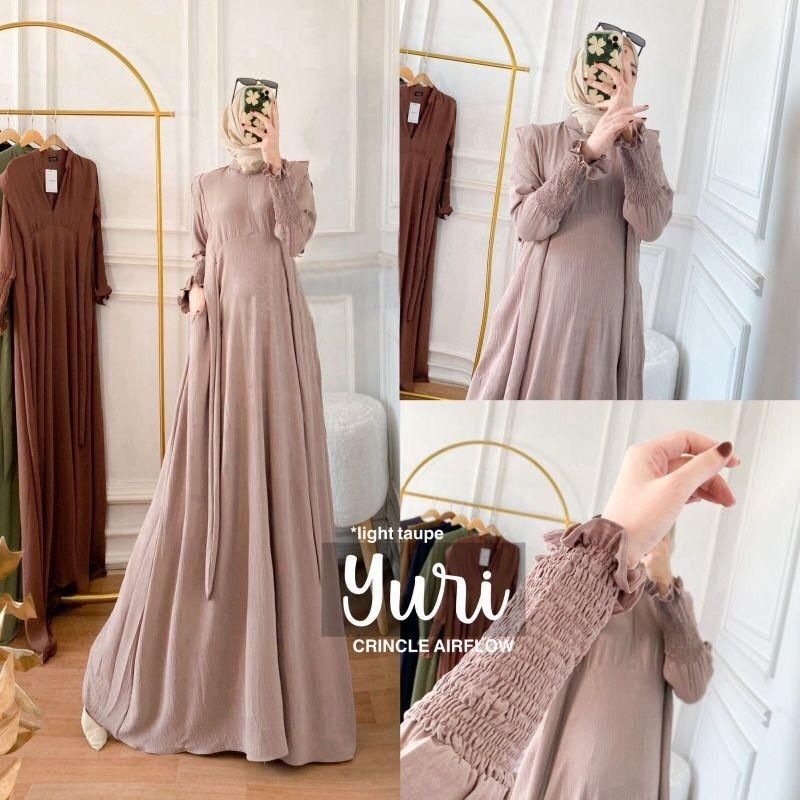 DRESS MUSLIM, Fashion Muslim, baju wanita, dress, gamis, Baju gamis, fashion wanita, Yuri Dress