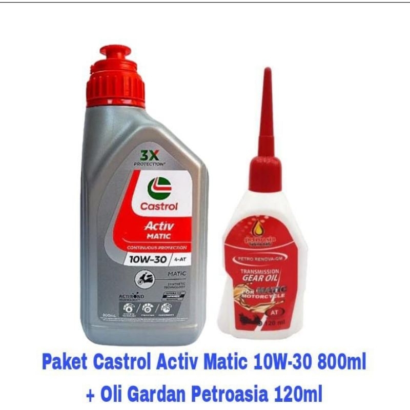 Castrol Activ Matic + Oli Gardan Original