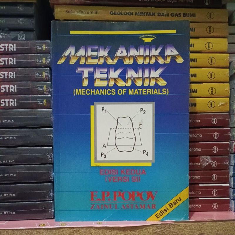 MEKANIKA TEKNIK Edisi Baru, Original.