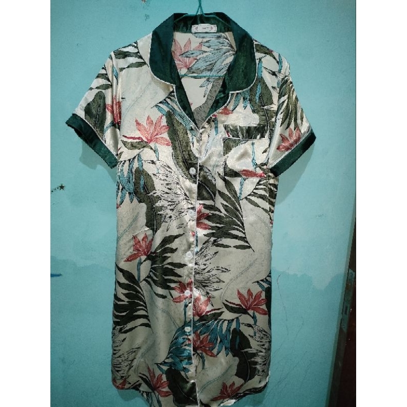 PL Daster Piyama Satin dan Piyama Kimono