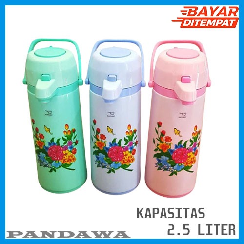Termos Air Panas Sunflask 2.5 Liter // Termos Pompa Air Panas // Termos Pencet Sunflask 2.5 Liter //