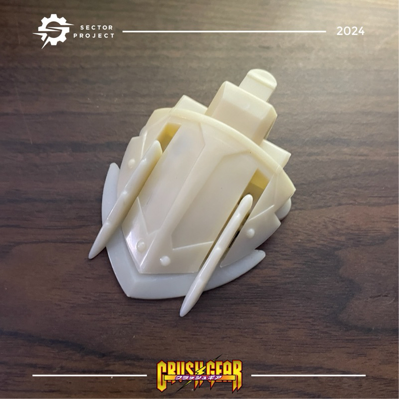 [Adovstore] Crush Gear FRONT WEAPON KING SCHWARZ WHITE BY SECTOR PROJECT (FW KS)