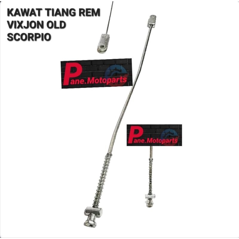 KAWAT TIANG REM TARIKAN REM LIDI VIXION LAMA OLD SCORPIO BEST QUALITY