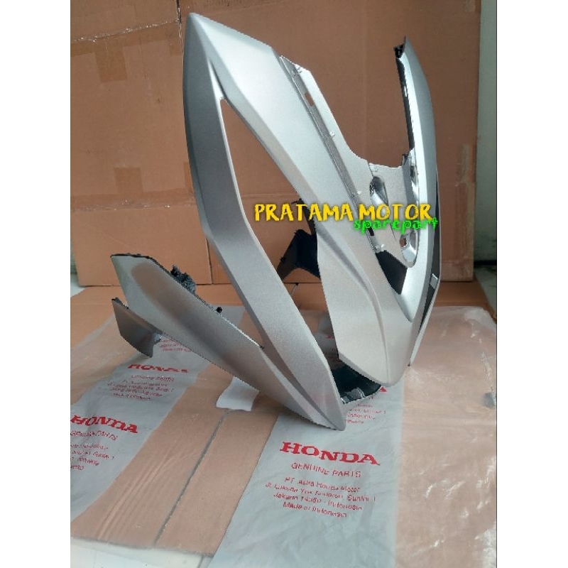Tameng Body Depan Beat Street New LED K1A Silver 2020 2021 2022 2023