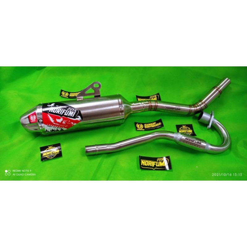 Exhaust norifumi Muffler Crf 150l Xr 150/Wr 155  klx 150 wr155 competition fmf Big Elbow FMF creed p