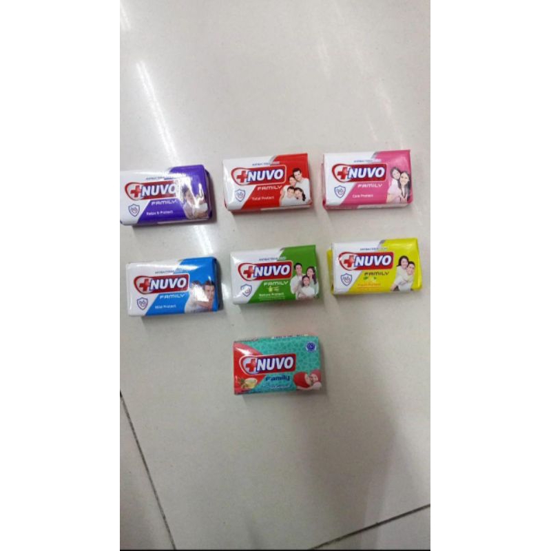 Nuvo sabun mandi, sabun mandi batang, Nuvo family,sabun mandi kesehatan