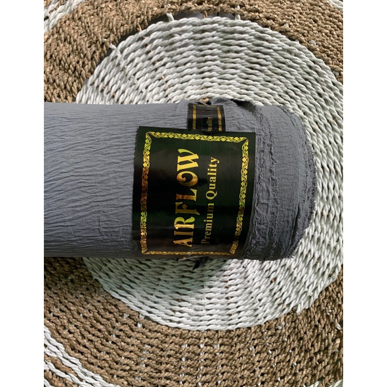 Murah Banget TERMURAH KAIN AIRFLOW CRINKLE  RAYON CRINKLE