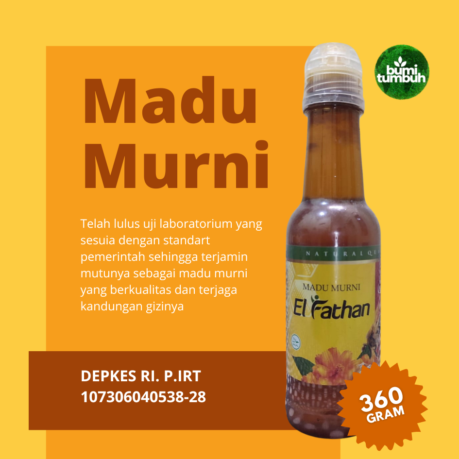 

Kelezatan Madu Murni Sumber Energi dan Kesehatan untuk Anda - 360gr