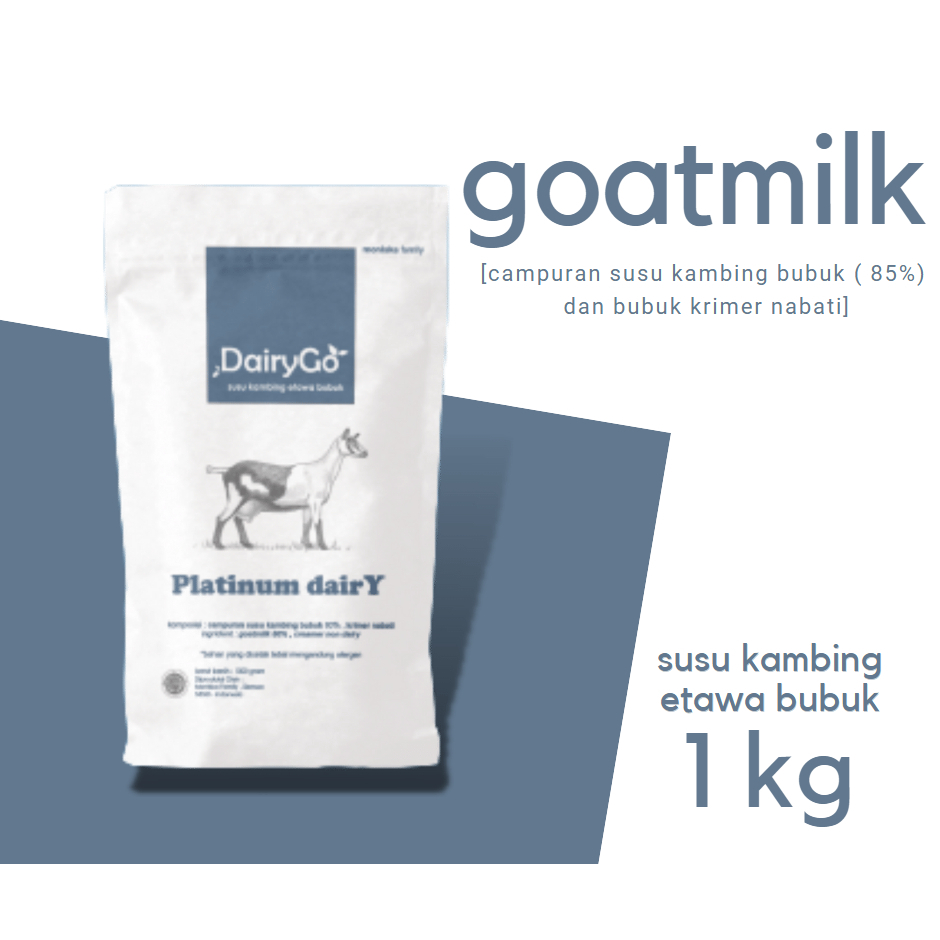 

Susu Kambing Etawa Bubuk 1000 gram PLATINUM