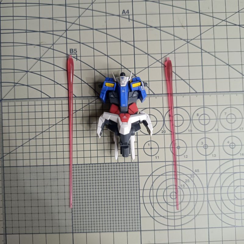 RG 1/144 GUNDAM OO 00 RAISER/SEVEN SWORD TORSO CHEST & WAIST UNIT