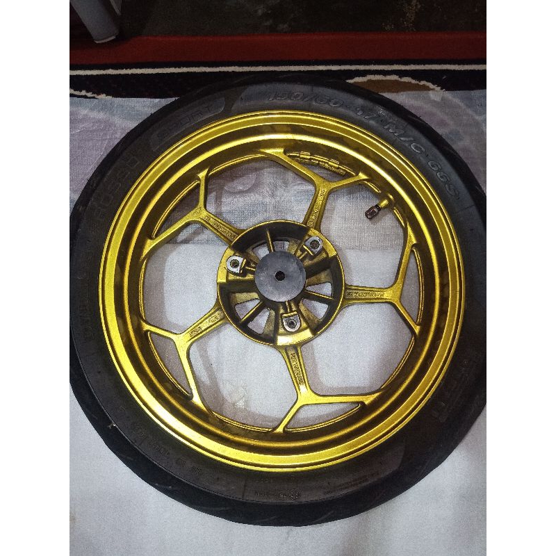 VELG BELAKANG NINJA 250 FI ORIGINAL