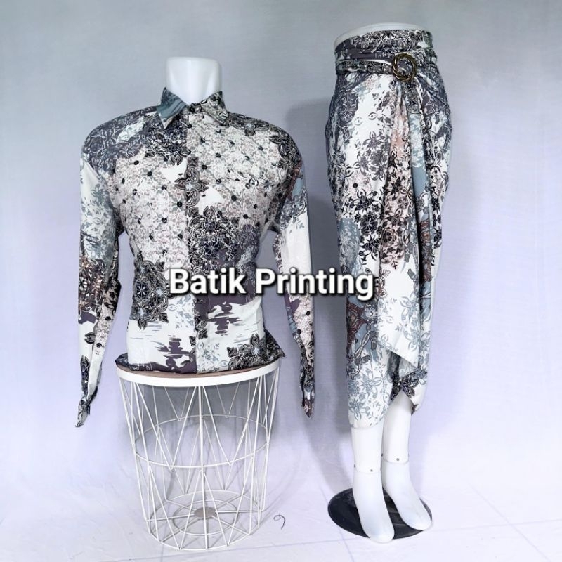 Batik couple pasangan /Batik pria/Batik wanita/Batik jemputan solo/Batik couple /Batik pria lengan p
