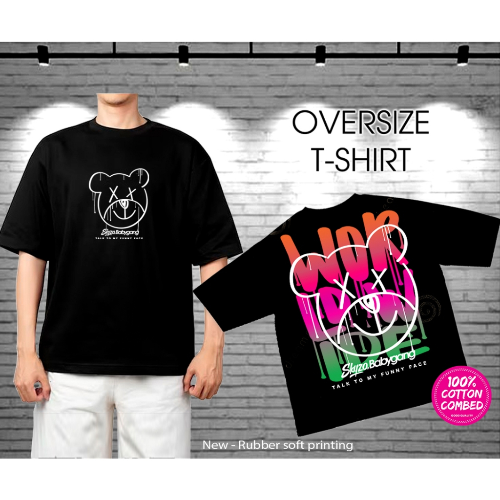 OVERSIZE T-SHIRT / BAJU KAOS OVERSIZE PRIA DISTRO