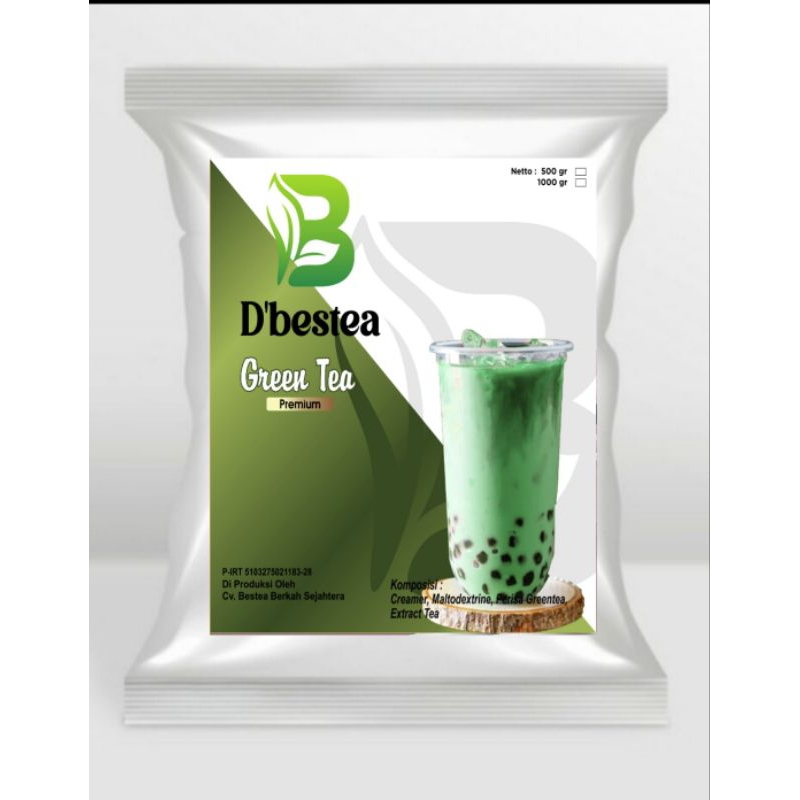 

Bubuk Minuman Rasa Green Tea Premium 1 Kg Powder Drink