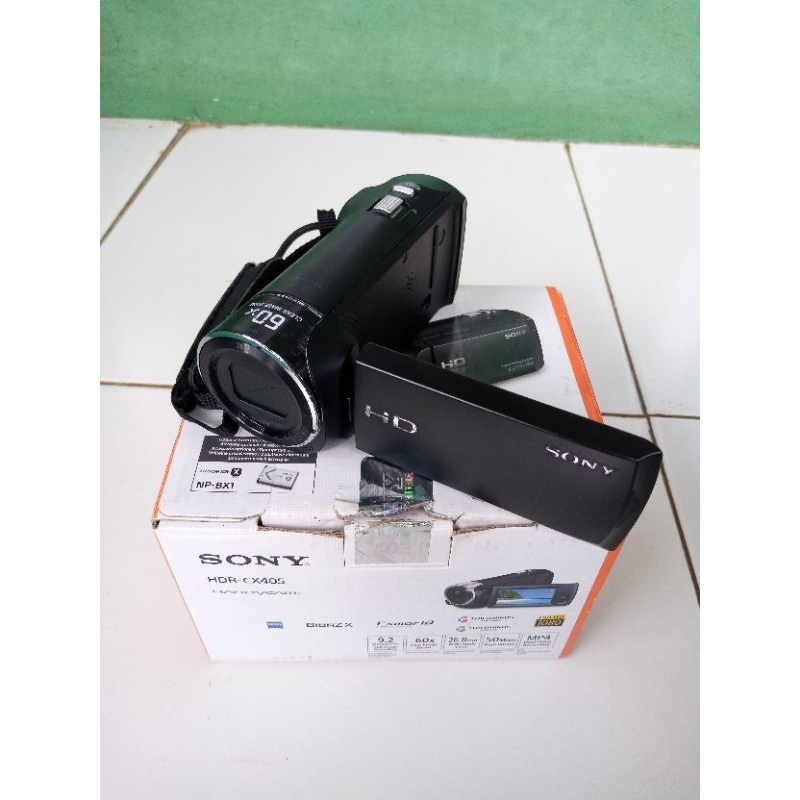 handycam sony cx405 bekas murah