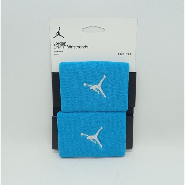 Ikat Tangan Nike Jordan Jumpman Wristbands 2 Pk Blue Unisex J000360149