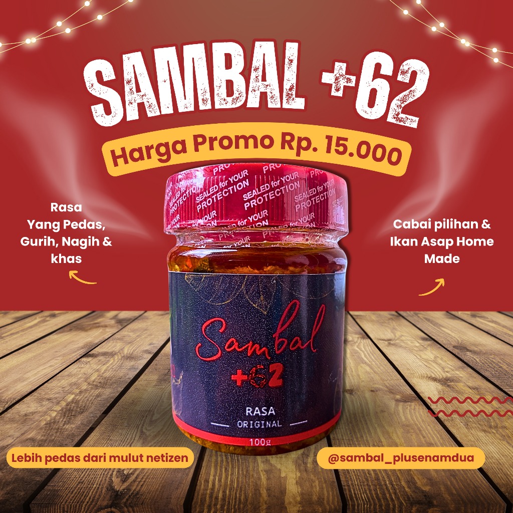 

Sambal +62