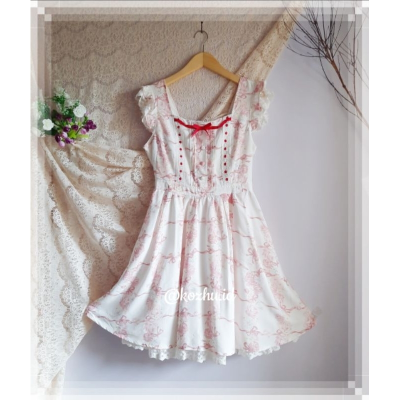 dress liz lisa pita pink