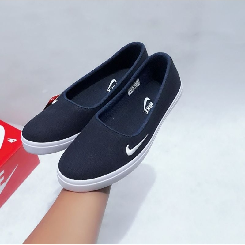 Bisa COD Sepatu anak perempuan/cewe sekolah santai slop flat slop size 30 - 35