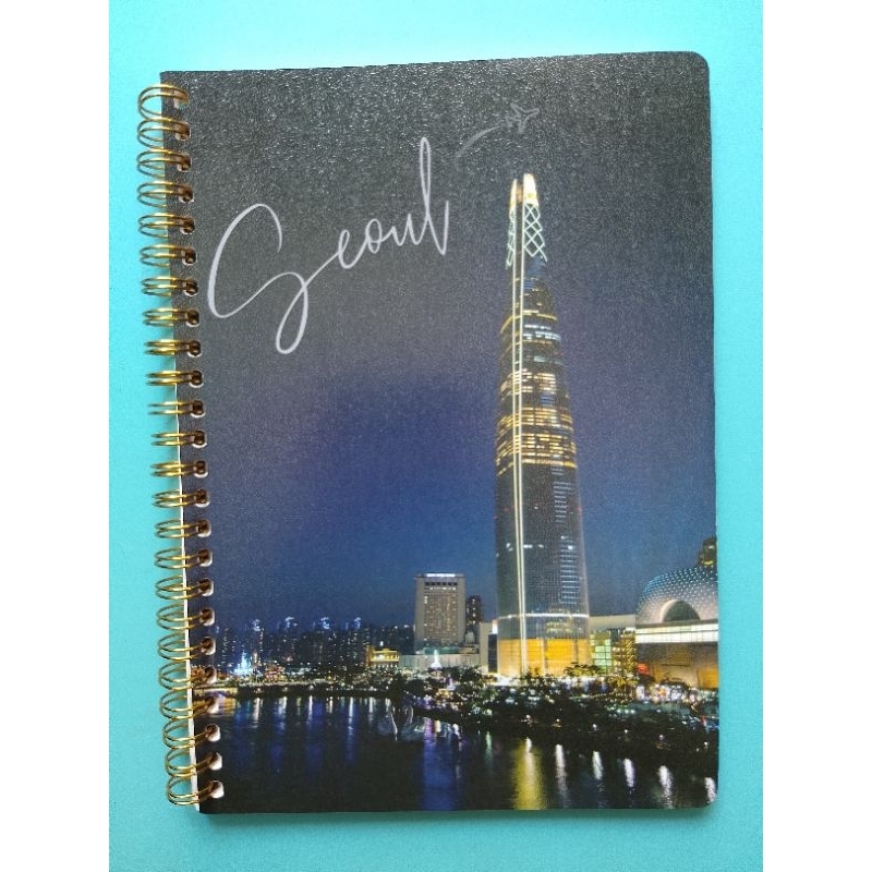 

NOTE SPIRAL OXFORD A5 D268A5 MOTIF SEOUL ISI 60 LEMBAR UK 21X15CM