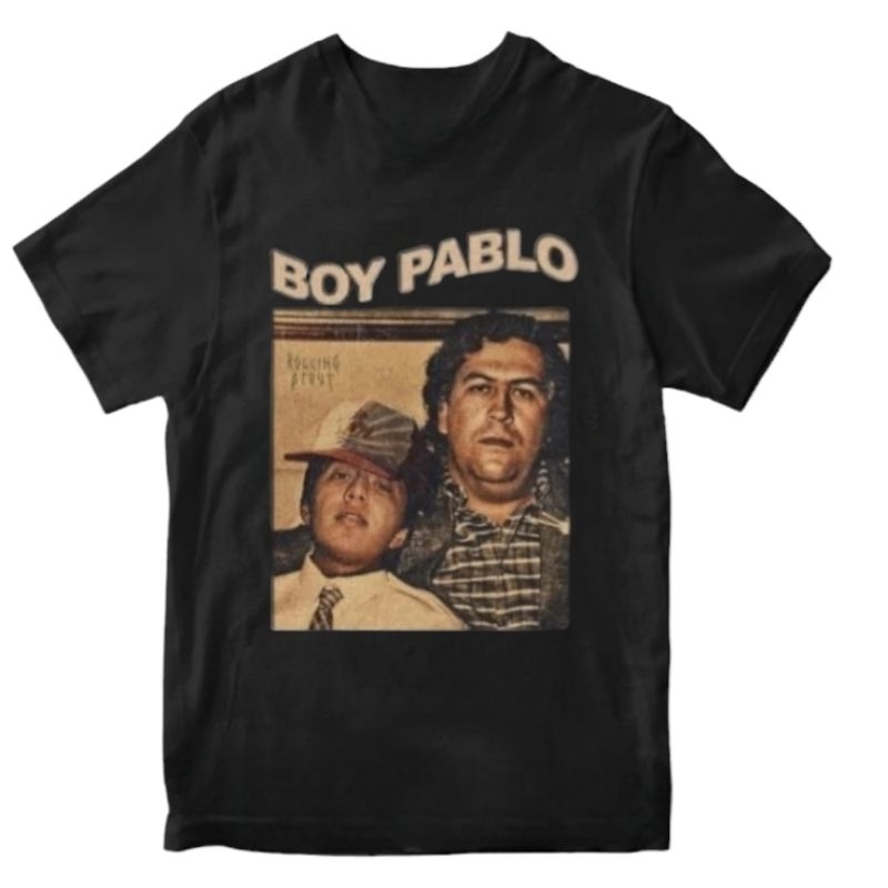 Kaos PABLO ESCOBAR BOY PABLO Premium tshirt pablo escobar kaos tokoh kaos oversize